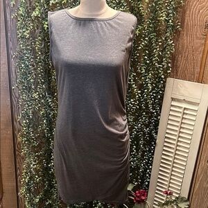 Gray Sleeveless Dress